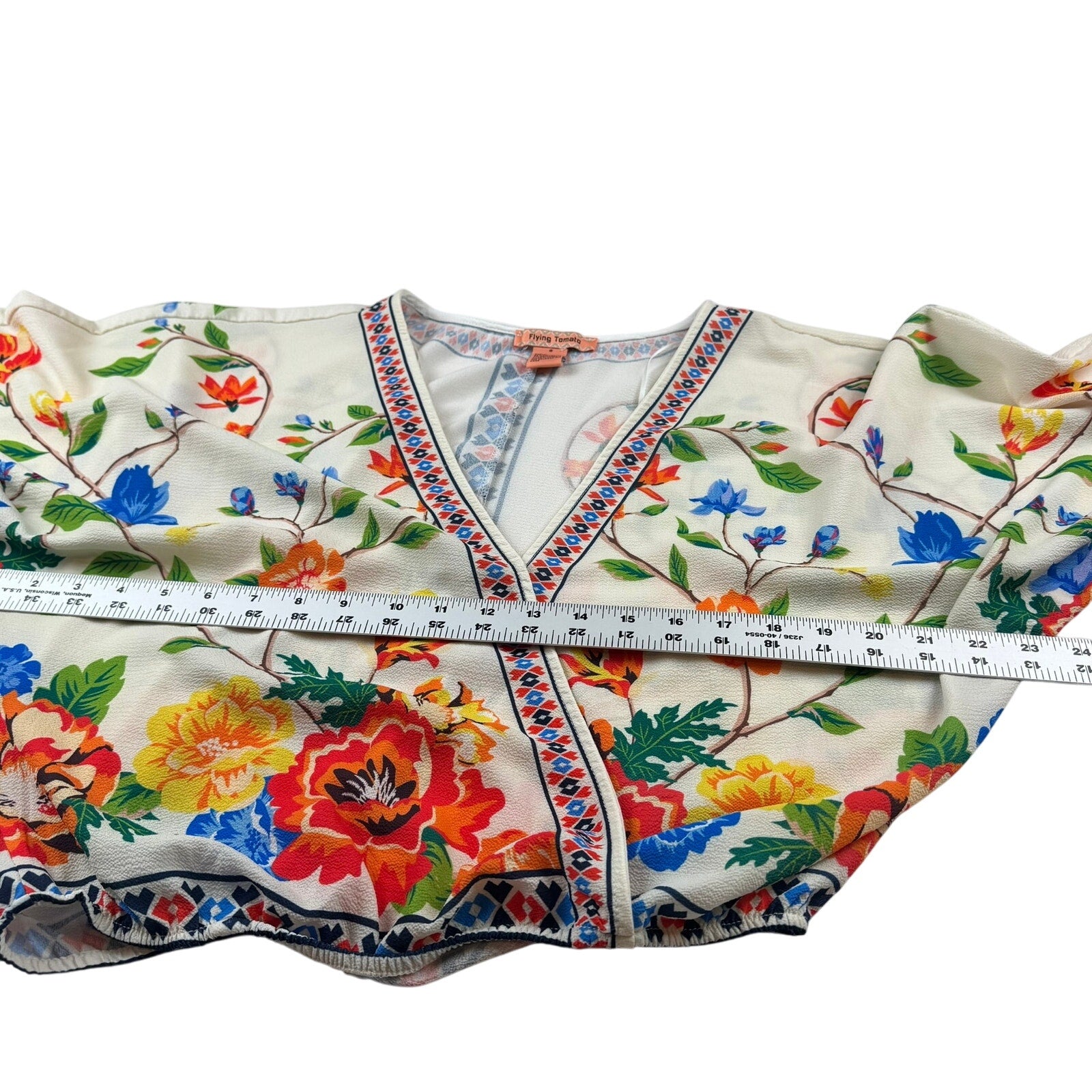 Flying Tomato Floral Blouse - Size Small - Excellent Condition