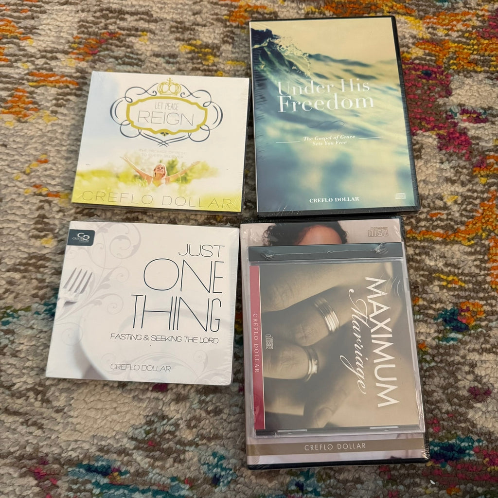 Creflo Dollar DVD CD Lot