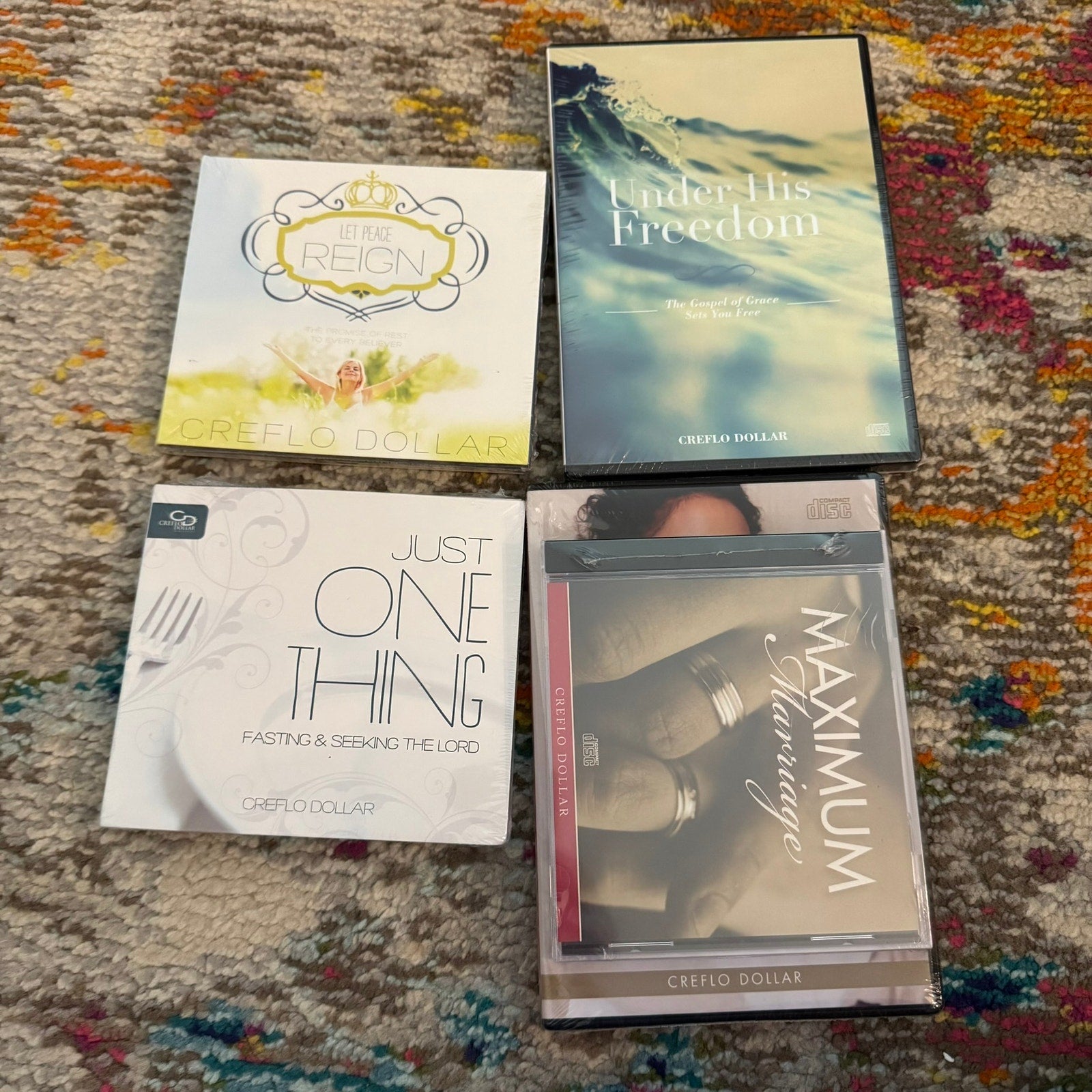 Creflo Dollar DVD CD Lot